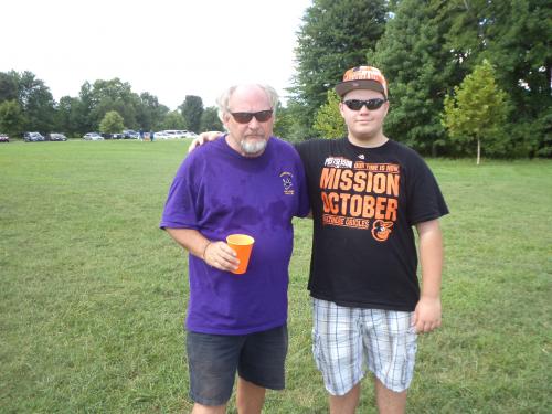 Chamber picnic 2015 Corn Hole Champions